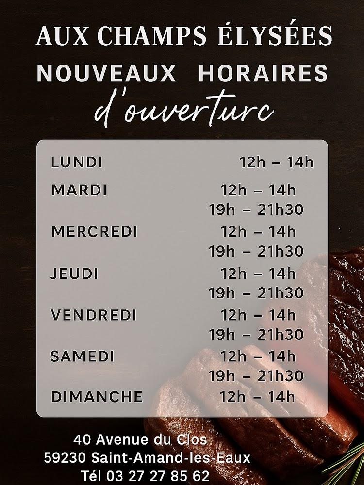 Aux Champs Elysées-Brasserie - Menu Image 2